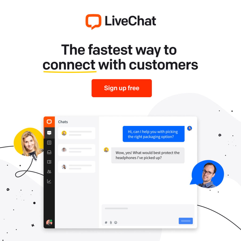 LiveChat Banner Try For Free